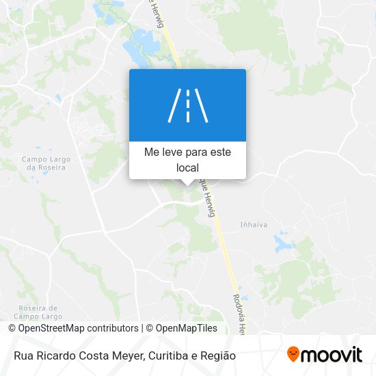 Rua Ricardo Costa Meyer mapa