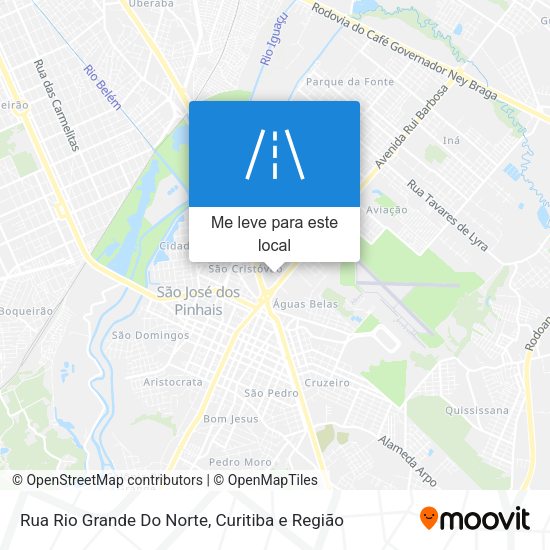 Rua Rio Grande Do Norte mapa