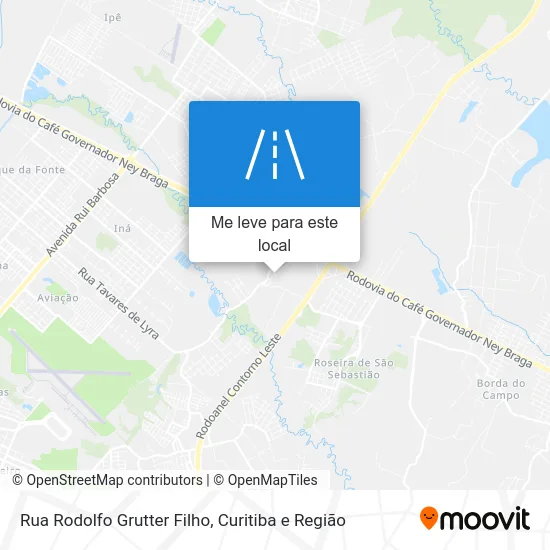Rua Rodolfo Grutter Filho mapa