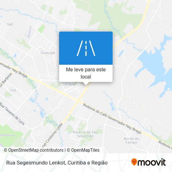Rua Segesmundo Lenkot mapa