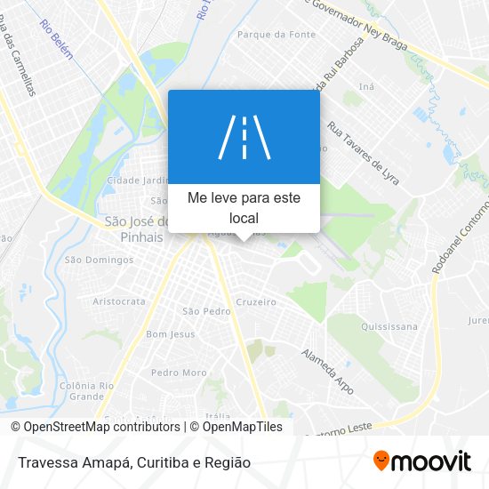 Travessa Amapá mapa