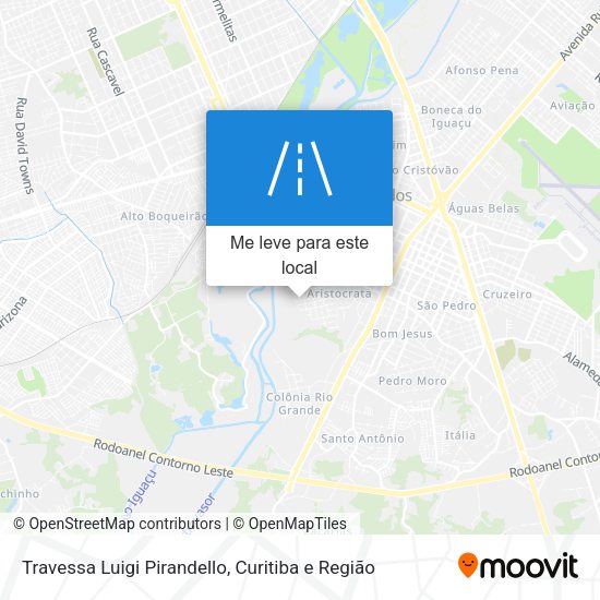 Travessa Luigi Pirandello mapa