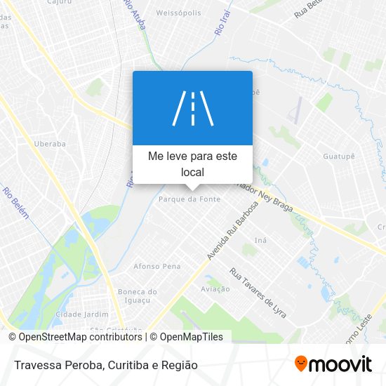 Travessa Peroba mapa