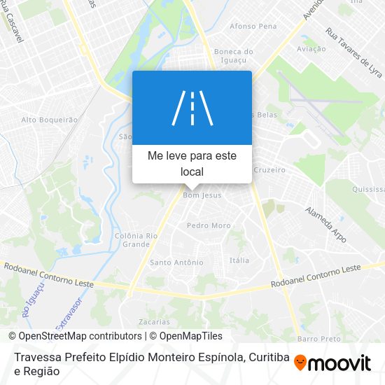 Travessa Prefeito Elpídio Monteiro Espínola mapa