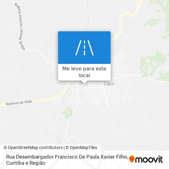 Rua Desembargador Francisco De Paula Xavier Filho mapa