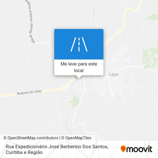 Rua Expedicionário José Berberino Dos Santos mapa