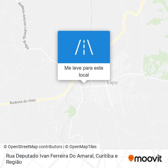 Rua Deputado Ivan Ferreira Do Amaral mapa