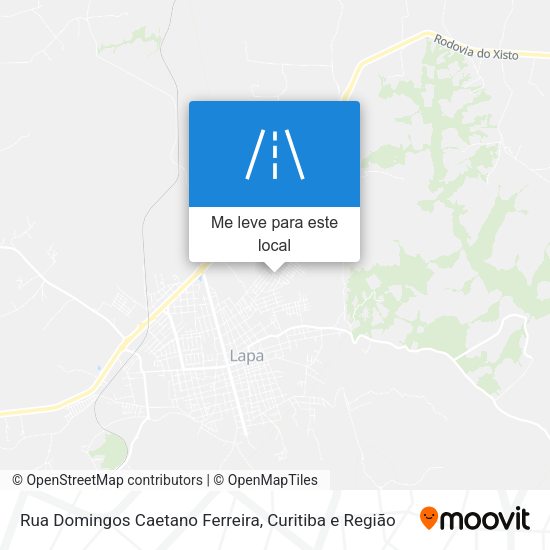 Rua Domingos Caetano Ferreira mapa