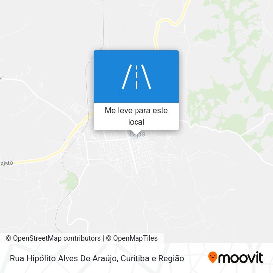 Rua Hipólito Alves De Araújo mapa