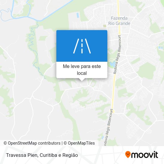 Travessa Pien mapa