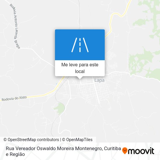 Rua Vereador Oswaldo Moreira Montenegro mapa