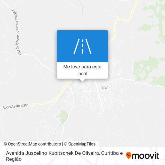 Avenida Juscelino Kubitschek De Oliveira mapa