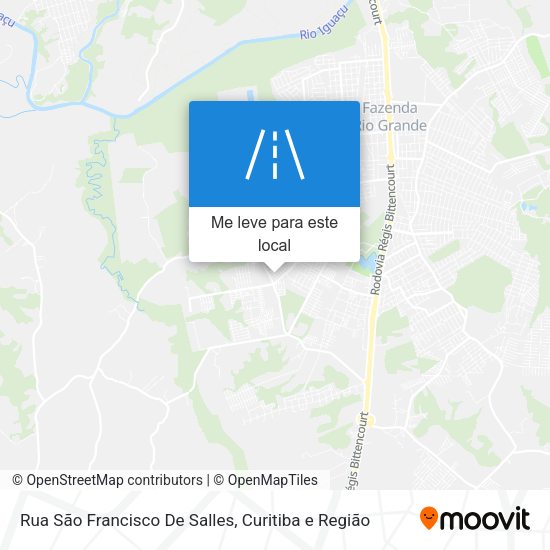 Rua São Francisco De Salles mapa