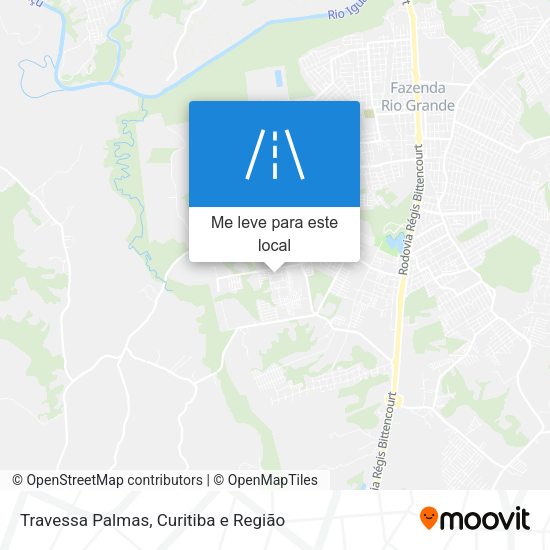 Travessa Palmas mapa
