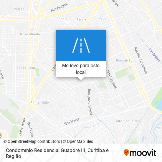 Condomínio Residencial Guaporé III mapa