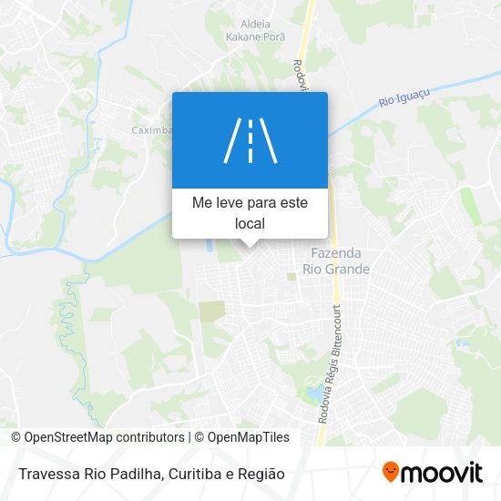 Travessa Rio Padilha mapa