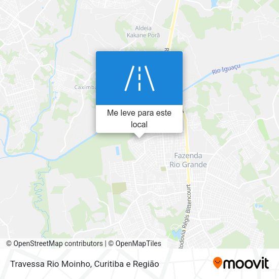 Travessa Rio Moinho mapa