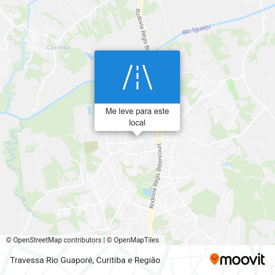 Travessa Rio Guaporé mapa