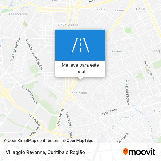 Villaggio Ravenna mapa