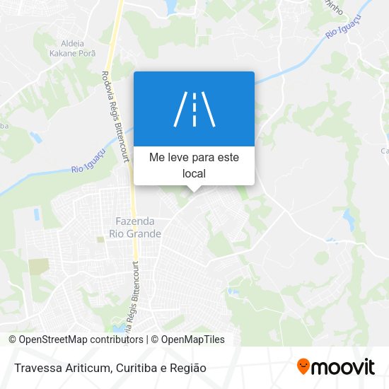 Travessa Ariticum mapa