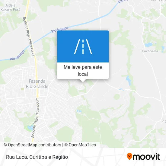 Rua Luca mapa
