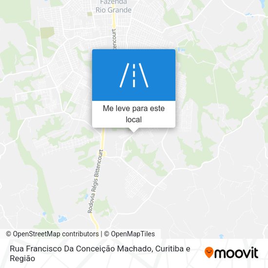 Rua Francisco Da Conceição Machado mapa