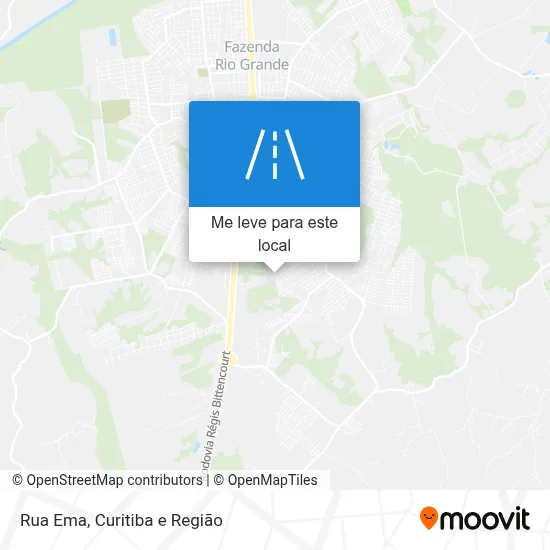 Rua Ema mapa