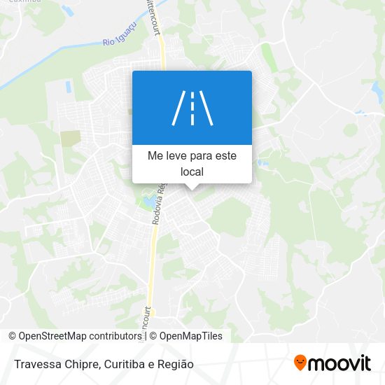 Travessa Chipre mapa