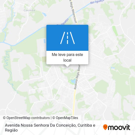 Avenida Nossa Senhora Da Conceição mapa
