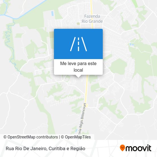 Rua Rio De Janeiro mapa