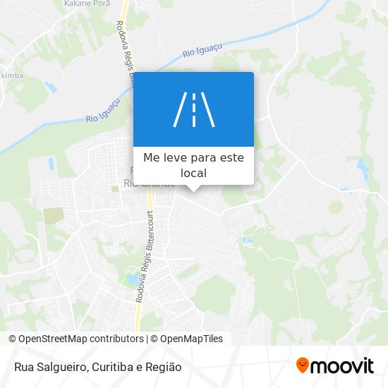 Rua Salgueiro mapa