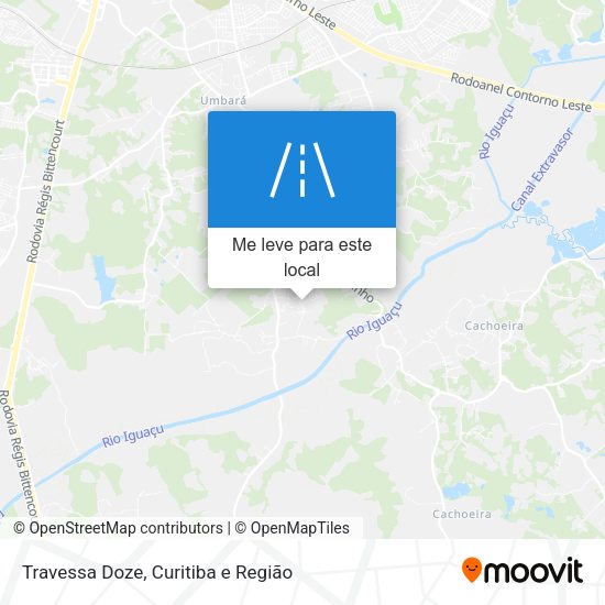 Travessa Doze mapa
