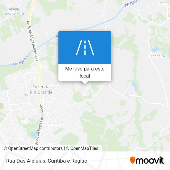 Rua Das Aleluias mapa