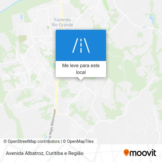 Avenida Albatroz mapa