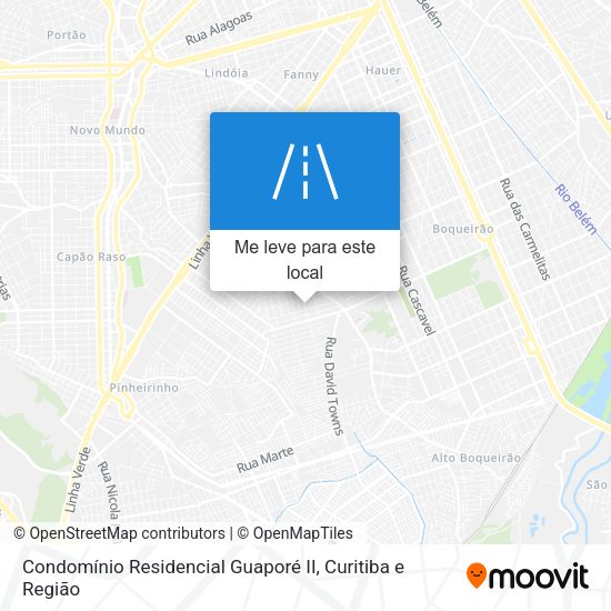 Condomínio Residencial Guaporé II mapa