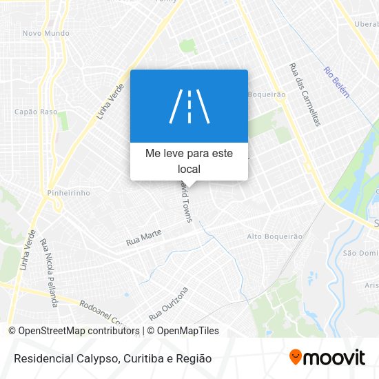 Residencial Calypso mapa