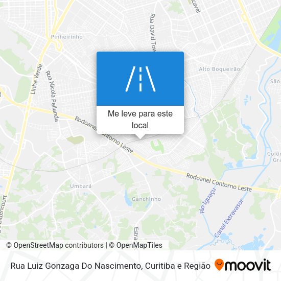 Rua Luiz Gonzaga Do Nascimento mapa