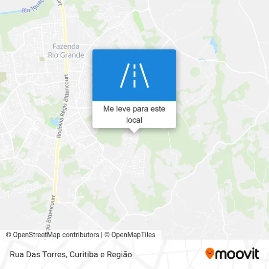 Rua Das Torres mapa