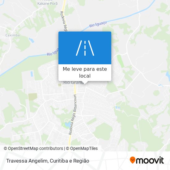 Travessa Angelim mapa