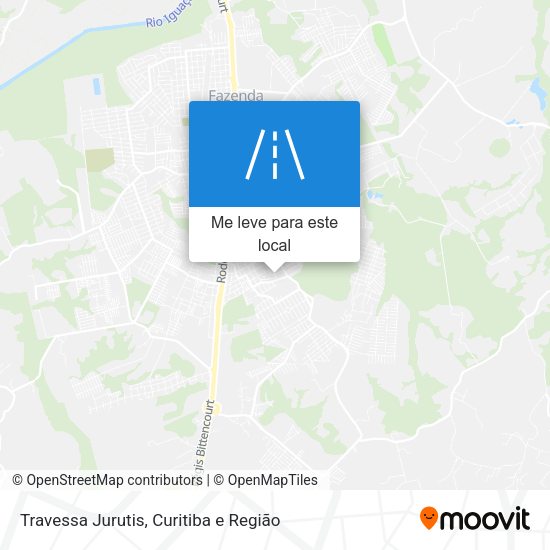 Travessa Jurutis mapa