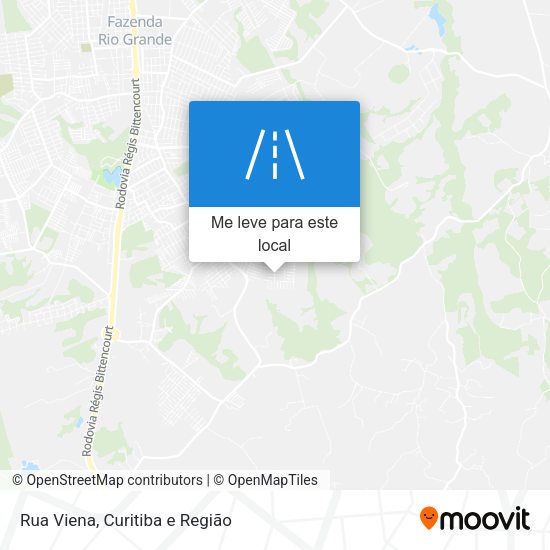 Rua Viena mapa