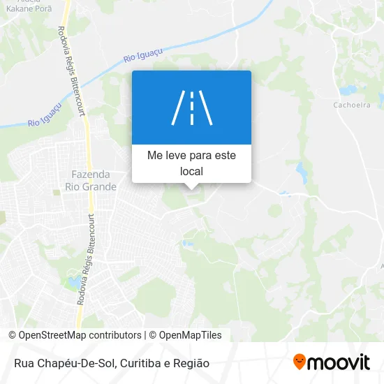 Rua Chapéu-De-Sol mapa