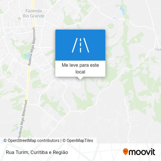 Rua Turim mapa