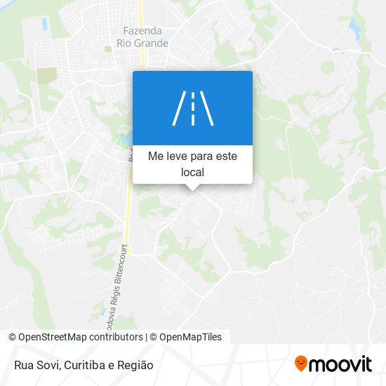 Rua Sovi mapa