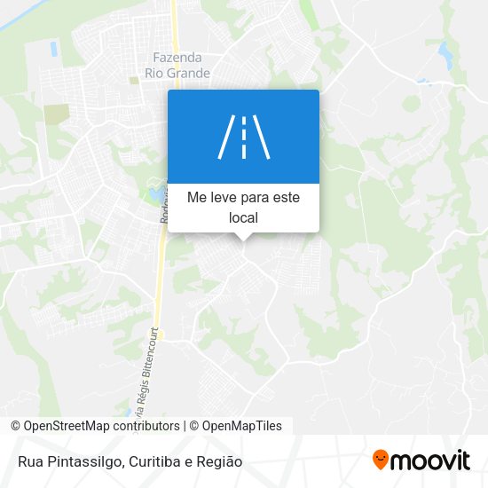 Rua Pintassilgo mapa