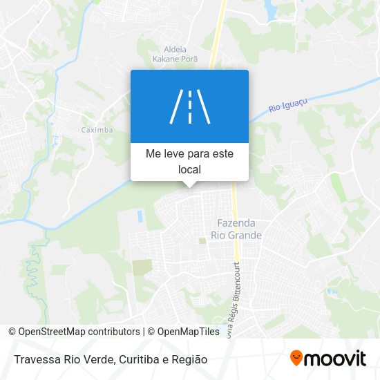 Travessa Rio Verde mapa
