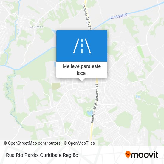 Rua Rio Pardo mapa
