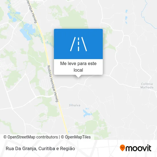 Rua Da Granja mapa