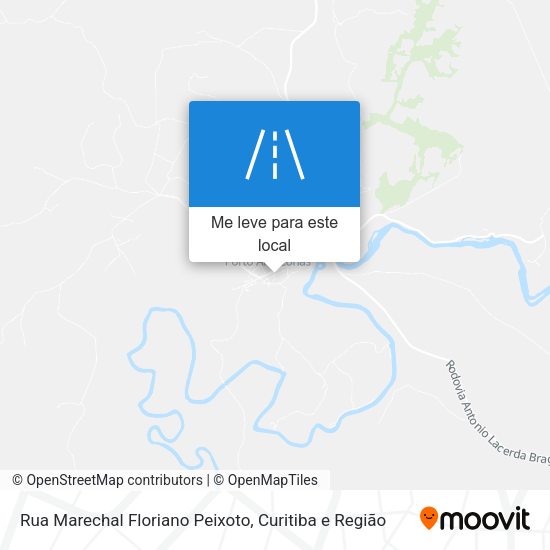 Rua Marechal Floriano Peixoto mapa