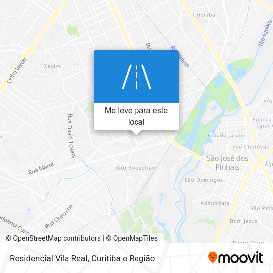 Residencial Vila Real mapa